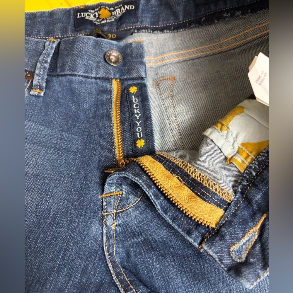 Lucky Brand Jeans The Sweet Straight Size 10/30 Ankle - Picture 11 of 13
